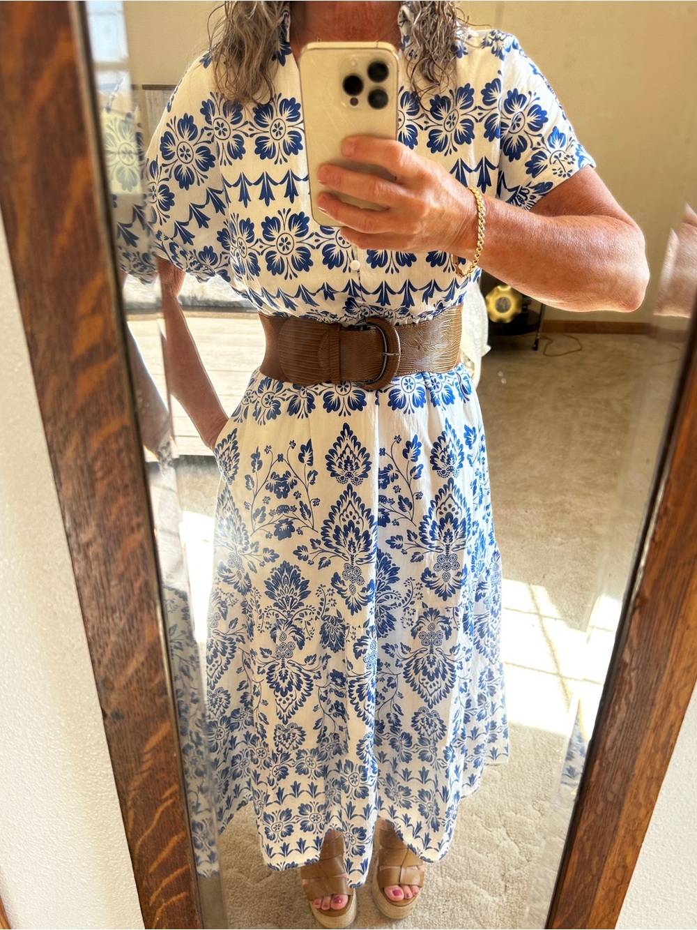 Sam Edelman Collar Tribal Printed Dress - NWT Size4